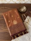 Devanshi By Ast Silk Fabric Elegant Border Saree
